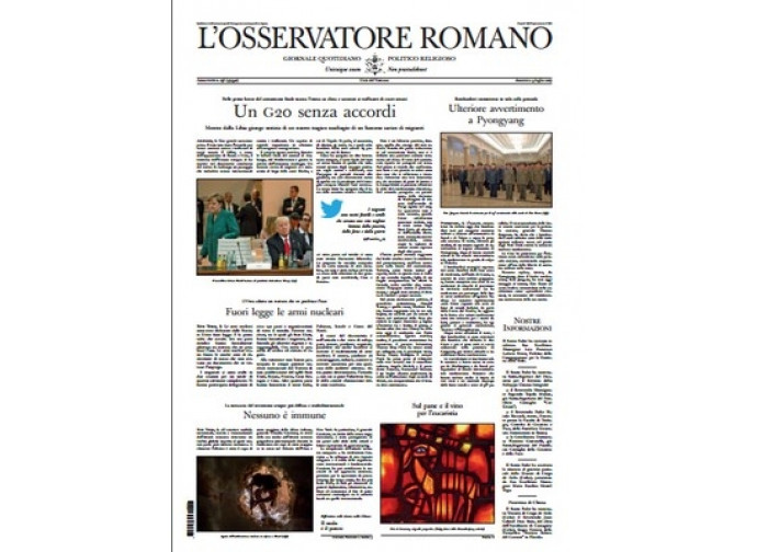 Osservatore Romano Osservatore Romano